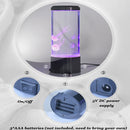 Luminária LED Água-Viva Decorativa com Controle Remoto (8 Cores)