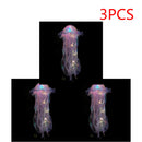 5PCS Jellyfish Bedroom Night Light Lamp Button Battery Hanging Atmosphere Decoration Lamp with Ribbon&Bead for Girl Bedroom 2024