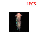 5PCS Jellyfish Bedroom Night Light Lamp Button Battery Hanging Atmosphere Decoration Lamp with Ribbon&Bead for Girl Bedroom 2024